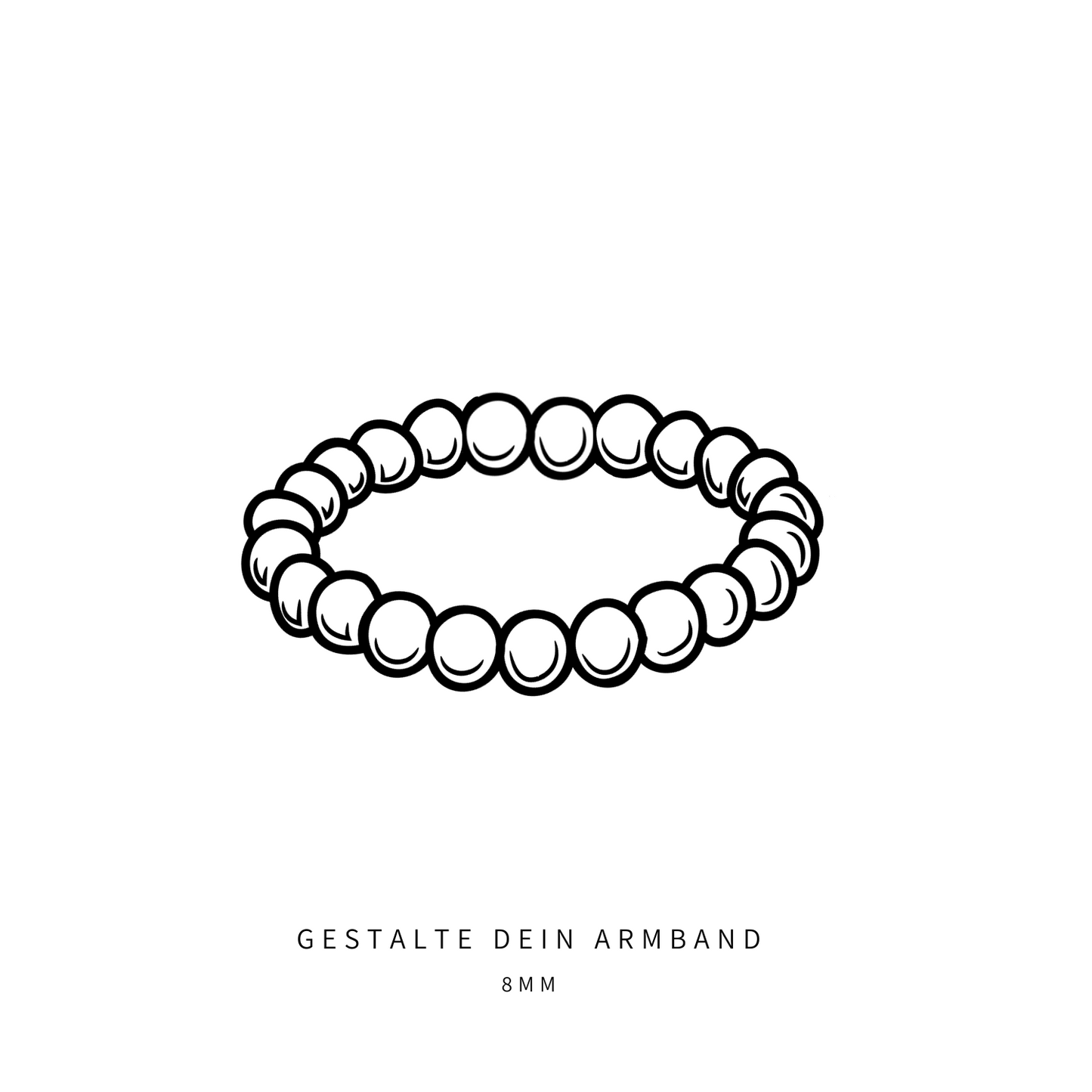 Armband zusammenstellen 8mm